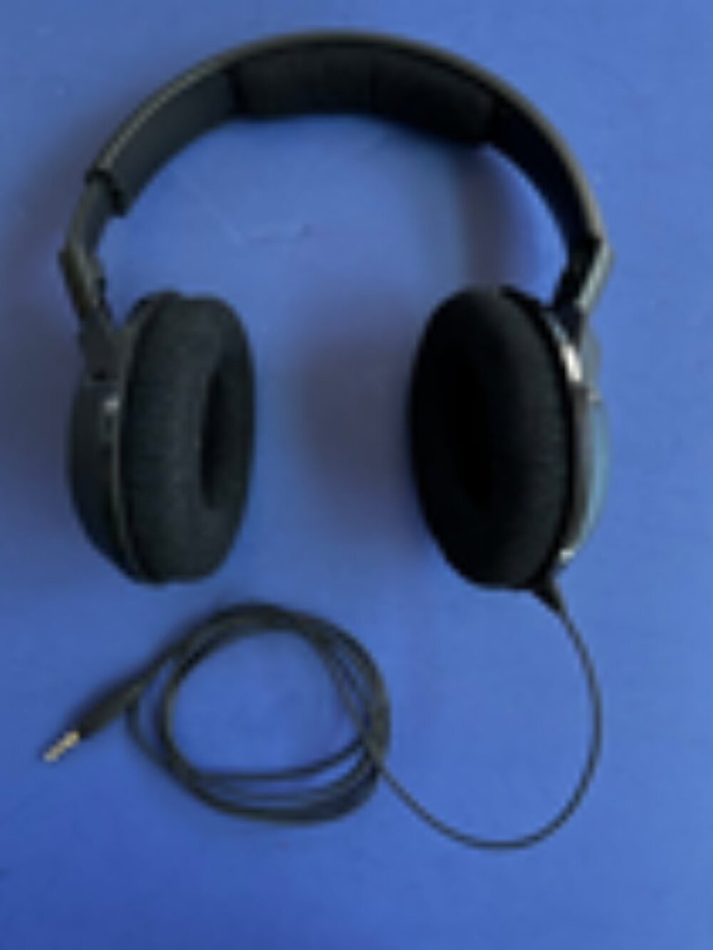 Sennheiser HD 419 Over-Ear Wired Headphones Heavy Cup Scuffing TESTED - Picture 9 of 9